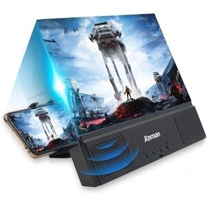 Phone Screen Magnifier with Speaker